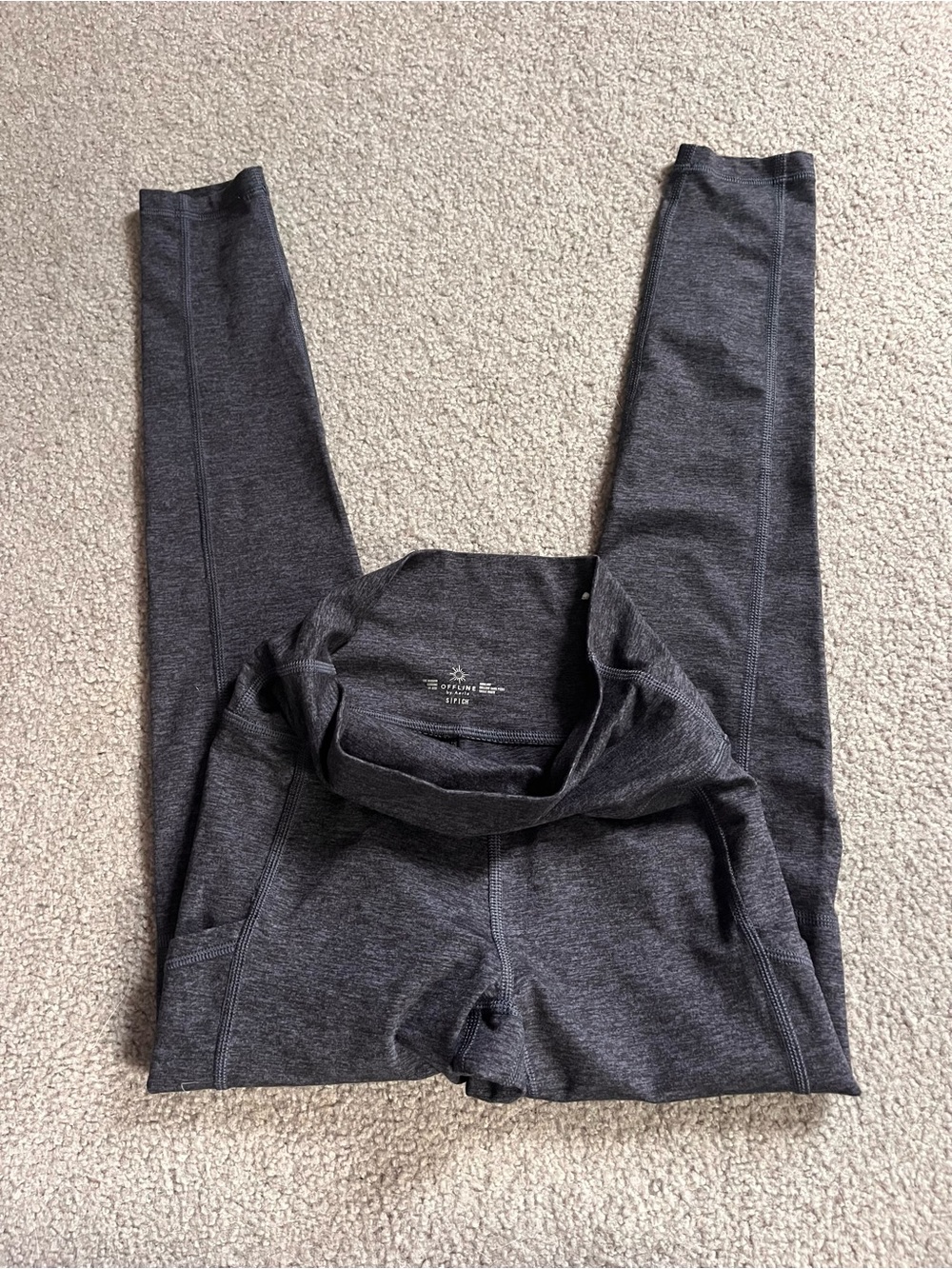 American Eagle Outfitters Dark Gray Heather Leggings